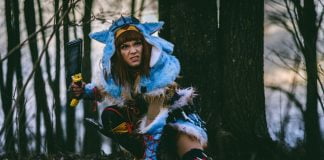 Nimdras dräkt från Monster Hunter