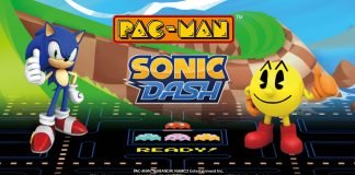Sonic Dash och Pacman crossover-event!