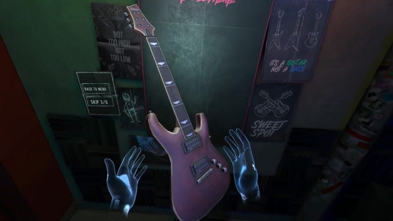 Unplugged Air-Guitar, rocka loss i VR 2