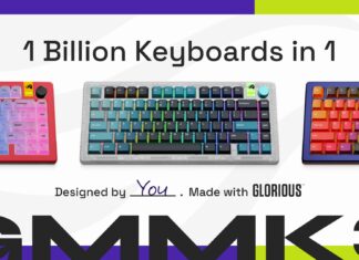 Glorious Gaming lanserar nu sitt senaste GMMK 3-tangentbord